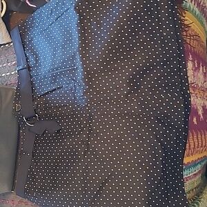 NWOT  polka-dot skirt in a size 14